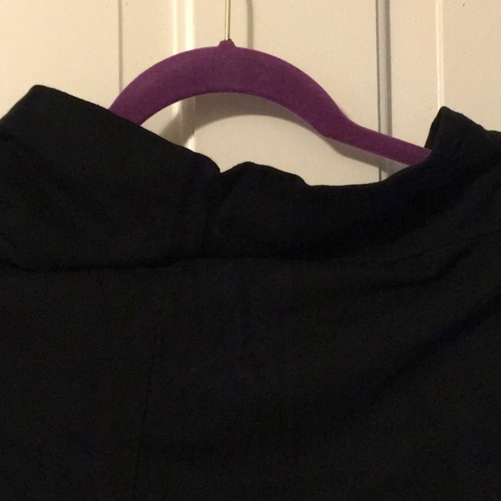 COPY - IMAN BLACK LEGGINGS, SZ 1X, EUC, zippered ankles, stretch waist,long and… - Picture 5 of 6
